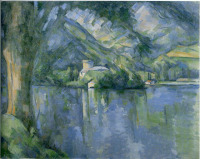 セザンヌ、『アヌシー湖』、1896、油彩・キャンヴァス、65.0x81.0cm
