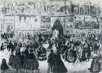 ドレ《展覧会場の入口》 1861