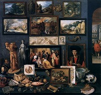 フランス・フランケン二世《美術・骨董品陳列室》 1636以降(1641?)