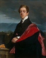 アングル《N.D.グーリエフ伯爵の肖像》1821