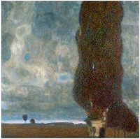 クリムト《ポプラの巨木（�U）》1903