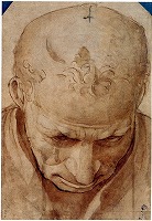 ピエロ・ディ・コジモ《老人の頭部の習作》