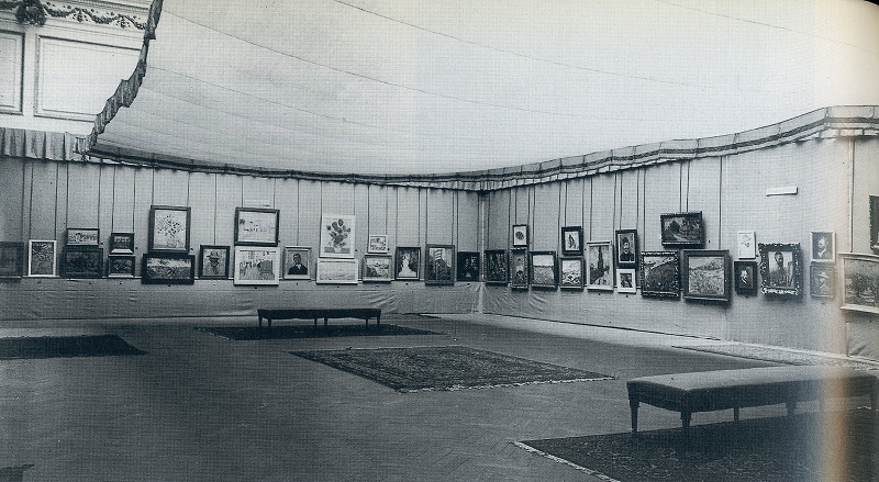 1914年サロン、『今日の芸術』展、ゴッホ展示室の会場写真