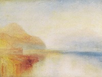 ターナー《ファイン入江のインヴレーリー埠頭、朝》1845頃