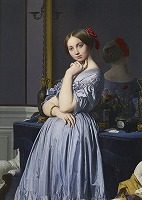 アングル《ドーソンヴィル伯爵夫人》1845