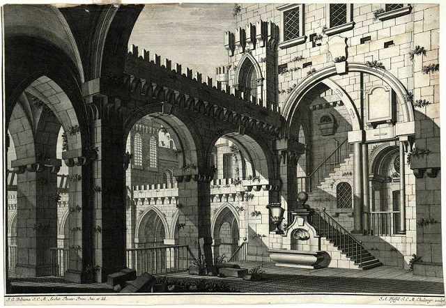 ジュゼッペ・ガッリ・ビビエーナ『建築と透視図法』P.V, 10　1740