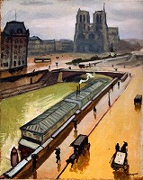 マルケ《雨の日、ノートル=ダム》 1910
