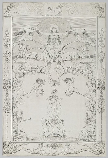 ルンゲ、《一日の四つの時－夕》、1805