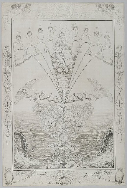 ルンゲ、《一日の四つの時－夜》、1805