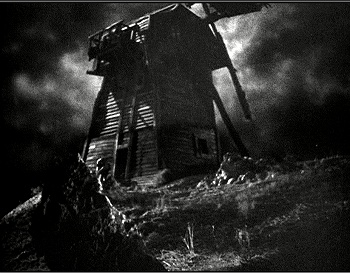 『フランケンシュタイン』 1931、約1時間4分：風車小屋