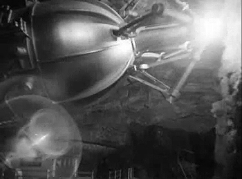 『来るべき世界』 1936、約1時間5分：怪獣風の掘削機