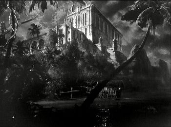 『ゴースト・ブレーカーズ』 1940、約52分：城、夜の外観