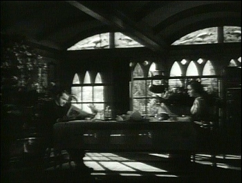 『市民ケーン』 1941、約54分：朝食のための食堂