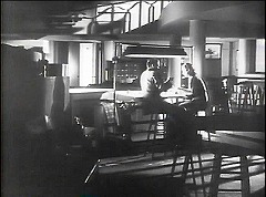 『キャット・ピープル』 1942　約1時間2分：夜の事務室
