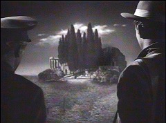 『吸血鬼ボボラカ』 1945　約5分：対岸から島