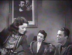 『吸血鬼ボボラカ』 1945　約13分：広間の奥＋ベックリーン《ヴァイオリンを弾く死神のいる自画像》
