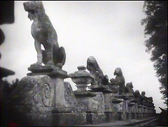 『美女と野獣』 1946　約20分：庭園の欄干