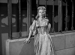 『奇妙な扉』 1952　約28分：階段広間の柵