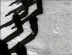 『オセロ』 1952　約3分：葬列とその影、上から