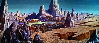 『禁断の惑星』 1956　約12分：モービアス博士の家
