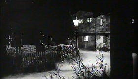 『死霊の町』 1960　約15分：夜の町と墓地＋霧
