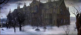 『アッシャー家の惨劇』 1960　約1分：館の外観＋霧