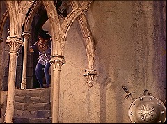 『ジャックと悪魔の国』 1962　約29分：魔術師の城、広間への階段