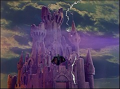 『ジャックと悪魔の国』 1962　約1時間26分：城、正面から＋変身する魔術師