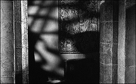 『恐怖のロンドン塔』 1962　約19分：廊下の分岐点