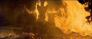 『怪談呪いの霊魂』 1963　約1時間25分：炎上する広間＋グリフォンの円陣～『忍者と悪女』