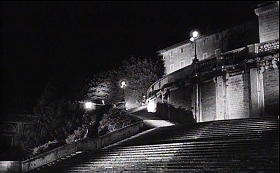 『知りすぎた少女』 1963　約7分：夜のスペイン階段