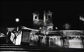 『知りすぎた少女』 1963　約8分：夜のスペイン階段