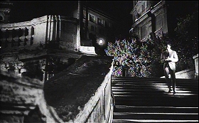 『知りすぎた少女』 1963　約42分：夜のスペイン階段