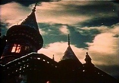 『古城の亡霊』 1963　約43分：城の外観、近接仰角～『恐怖の振子』より