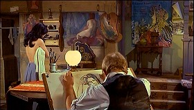 『妖女ゴーゴン』 1964　約2分：画家のアトリエ