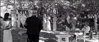 『悪徳の栄え』 1963　約1時間13分：城の庭園＋ボッティチェッリ《春》の模写