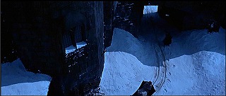 『吸血鬼』 1967　約1時間27分：バルコニーから見下ろした城門附近
