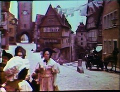『吸血魔のいけにえ』 1967　約6分：35年後、ハーゲンシュタットの街