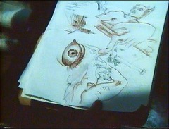 『恐怖の吸血美女』 1971　約45分：ジャイルズの素描