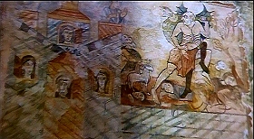 『リサと悪魔』 1973　約2分：壁画