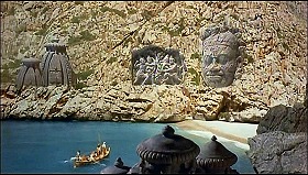 『シンドバッド黄金の航海』 1973　約50分：レムリアの入江