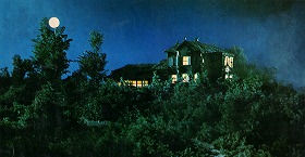『ＨＯＵＳＥ ハウス』 1977　『キネマ旬報』1977年6月下旬号表紙より：満月の夜の屋敷