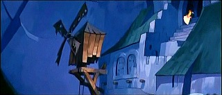 『長靴をはいた猫』 1969　約1時間11分：魔王の城　大中空、風車