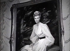 『呪いの家』 1944、約1時間6分：メアリーの肖像