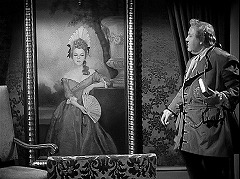 『奇妙な扉』 1952　約17分：書斎(?)、エレーヌの肖像
