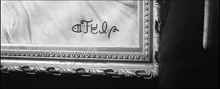 『女吸血鬼』 1959　約51分：裸婦像の右下のサイン