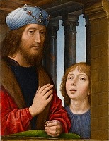 メムリンク《ダビデ王と少年》 1485年頃