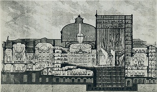 オペラ座断面図　1875