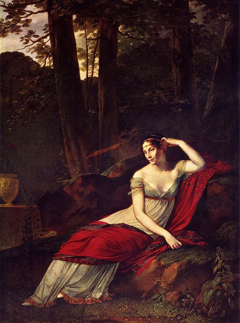 プリュードン《皇后ジョゼフィーヌの肖像》 1805