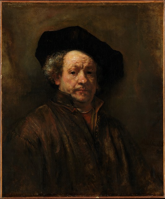 レンブラント《自画像》1660